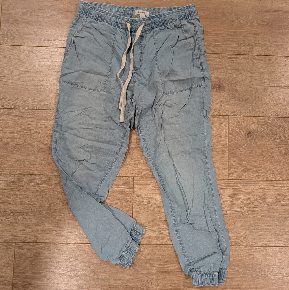 Garage Light Blue 'dolphin' Joggers